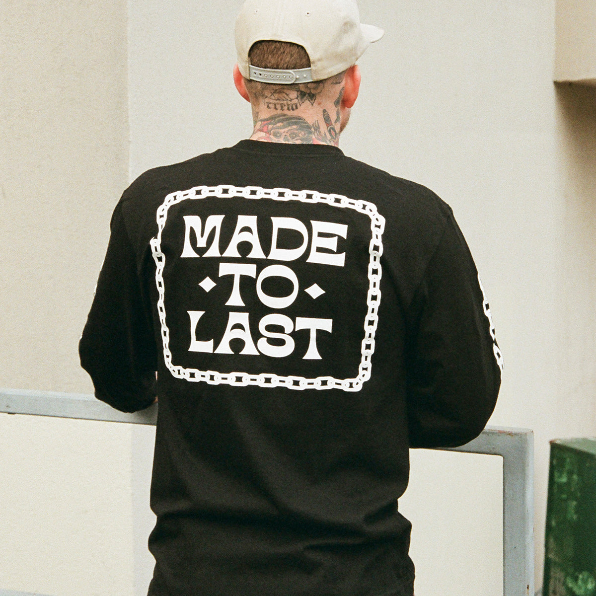 Chain Long Sleeve Tee Shirt – MadeToLastTattoo