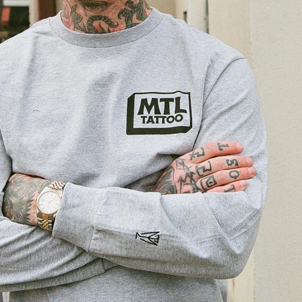 Grey MTL Boxed Long Sleeve